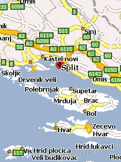 Карта Юго-Восточной Европы для Навител Навигатор