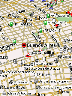 Карта Буэнос-Айреса для Навител Навигатор