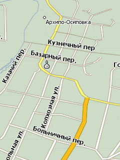 Карта Архипо-Осиповки для Навител Навигатор