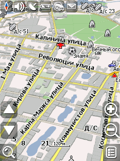 Карта города Арзамас для Навител Навигатор