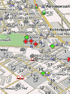 Карта Ахтубинска для Навител Навигатор