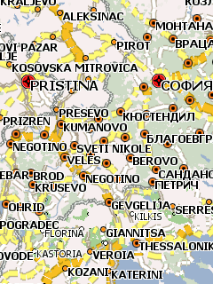 Карта Балкан для Навител Навигатор