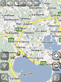 Карта Беларуси для Навител Навигатор