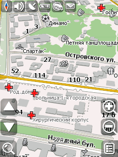 Карта Белгорода для Навител Навигатор