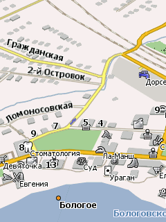 Карта города Бологое для Навител Навигатор