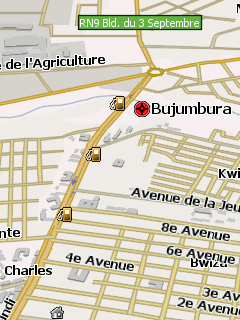 Карта Бужумбура для Навител Навигатор
