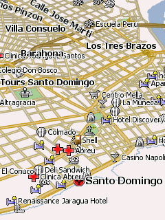 Карта Доминиканской республики для Навител Навигатор