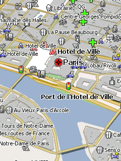 Карта Парижа для Навител Навигатор