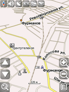 Карта города Фурманов для Навител Навигатор