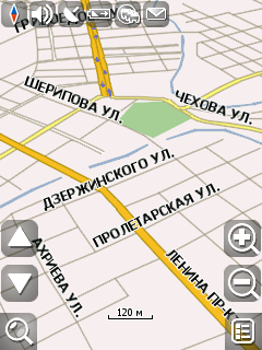 Карта Грозного для Навител Навигатор