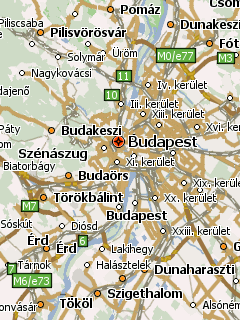 Карта Венгрии для Навител Навигатор