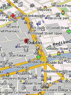 Карта Дублина для Навител Навигатор