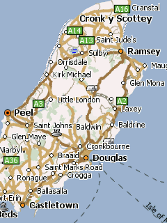 Карта острова Мэн для Навител Навигатор