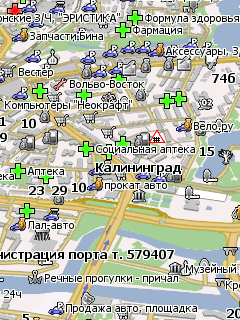 Карта Калининграда для Навител Навигатор
