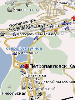 Карта Камчатского края для Навител Навигатор