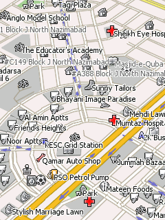 Карта Карачи для Навител Навигатор