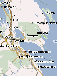 Карта Петрозаводска для Навител Навигатор
