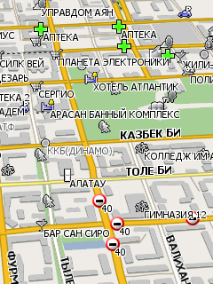 Карта Казахстана для Навител Навигатор