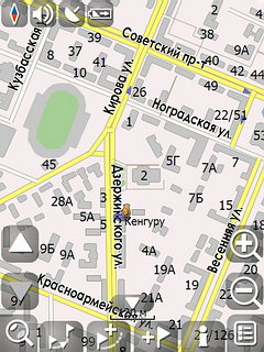 Карта Кемерово для Навител Навигатор