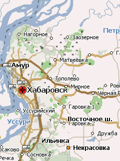 Карта Хабаровского края для Навител Навигатор