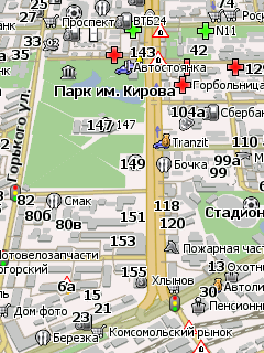 Карта Кирова для Навител Навигатор