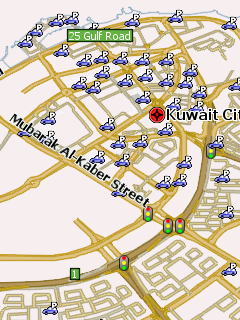 Карта Кувейта для Навител Навигатор