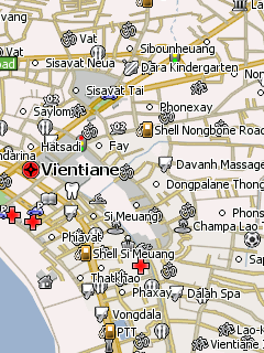 Карта Лаоса для Навител Навигатор