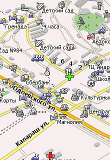 Карта Лазаревского для Навител Навигатор