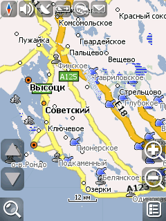 Карта Ленинградской области для Навител Навигатор
