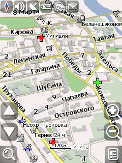Карта города Лида для Навител Навигатор
