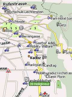 Карта Лихтенштейна для Навител Навигатор
