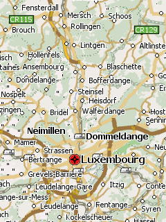 Карта Люксембурга для Навител Навигатор