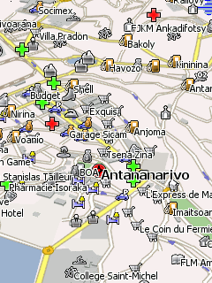 Карта Антананариву для Навител Навигатор