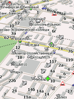 Карта города Молодечно для Навител Навигатор