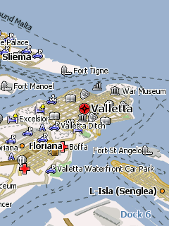 Карта Мальты для Навител Навигатор