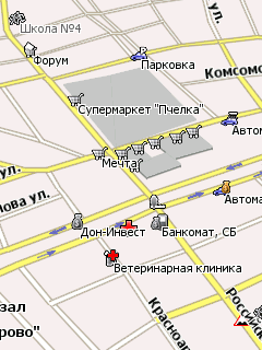 Карта Миллерово для Навител Навигатор