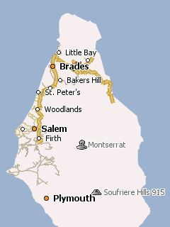 Карта Монтсеррата для Навител Навигатор