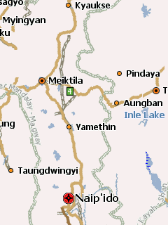 Карта Мьянмы для Навител Навигатор