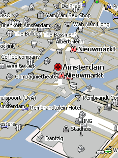 Карта Амстердама для Навител Навигатор