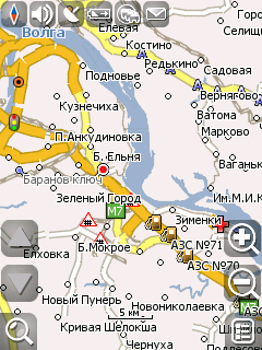 Карта Нижегородской области для Навител Навигатор