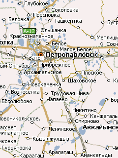 Карта Северо-Казахстанской области для Навител Навигатор