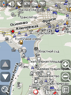 Карта города Петропавловск-Камчатский для Навител Навигатор