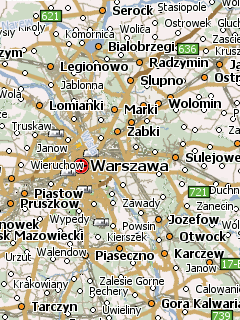 Карта Польши для Навител Навигатор