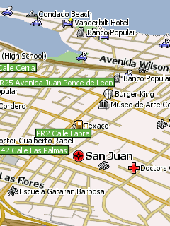 Карта Пуэрто-Рико для Навител Навигатор