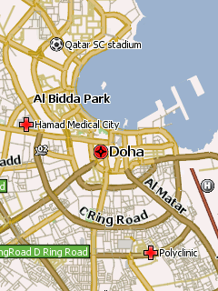 Карта Дохи для Навител Навигатор