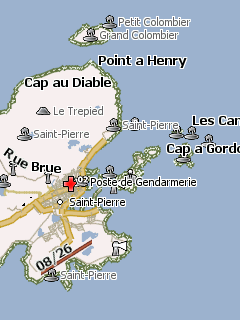 Карта Сен-Пьера и Микелона для Навител Навигатор