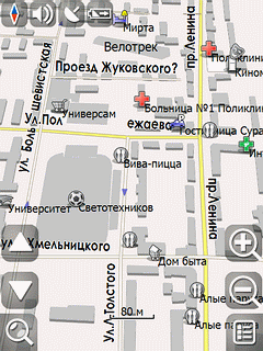 Карта Саранска для Навител Навигатор