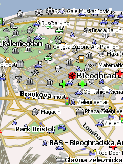 Карта Белграда для Навител Навигатор