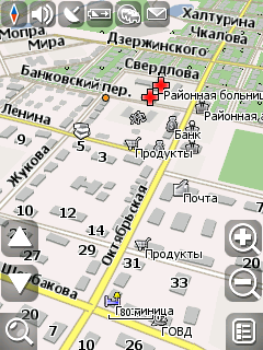 Карта города Шумерля для Навител Навигатор
