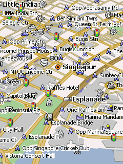 Карта Сингапура для Навител Навигатор